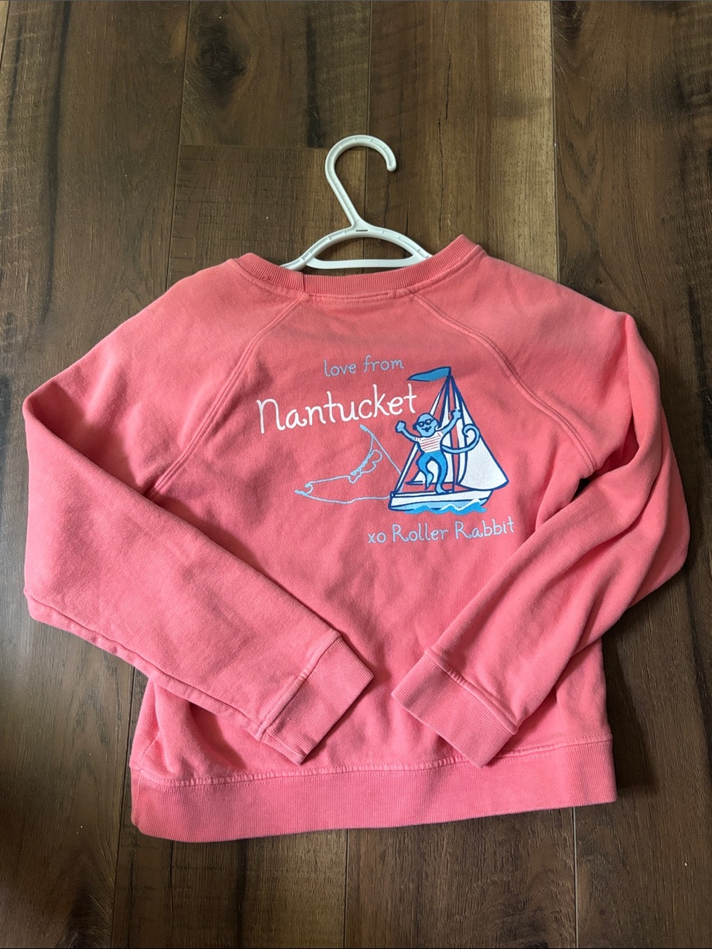Girls Nantucket Roller Rabbit Crewneck Sweatshirt